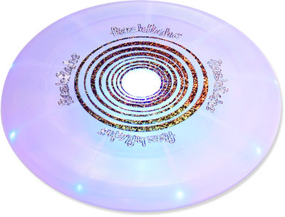 Image of ultimate frisbee disc that glows in the dark.